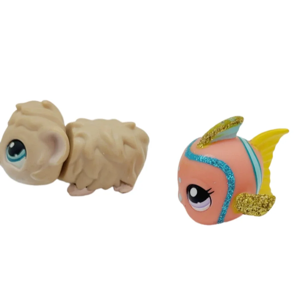 Little Pet Shop‎ Long Hair Guinea Pig & Glitter Fish